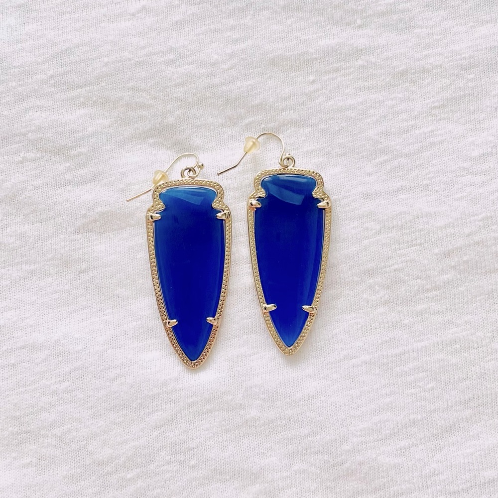 Kendra Scott Royal Blue Skylar Earrings